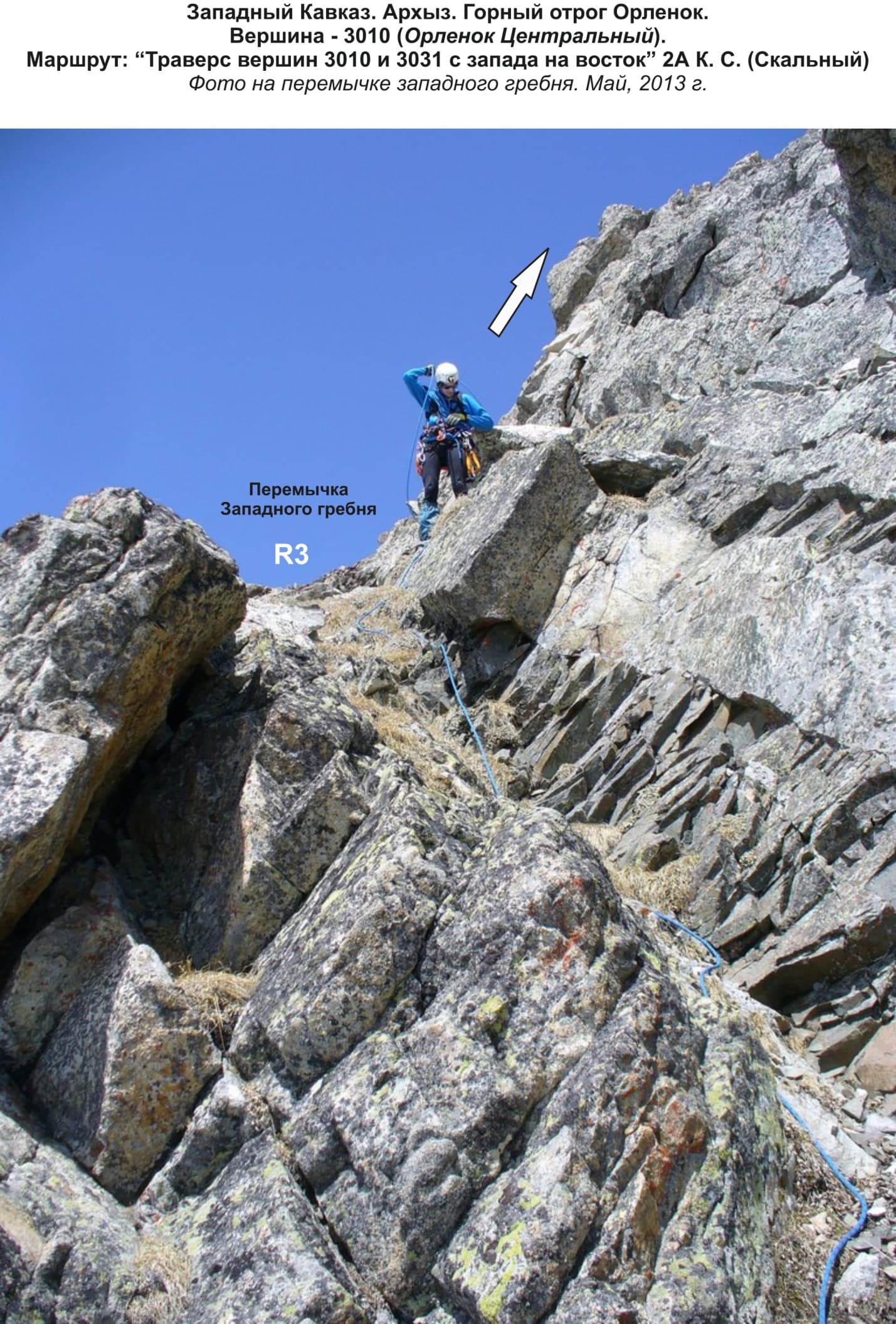 Фото на перемычке